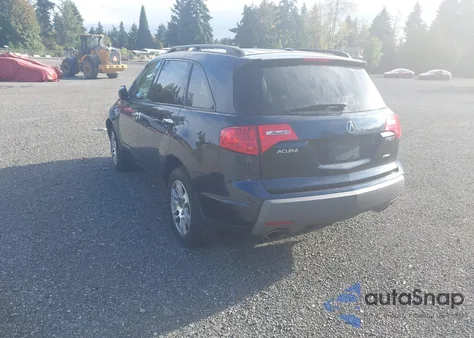 2009 Acura Mdx Technology Package from USA, damaged, VIN 2HNYD28679H508738
